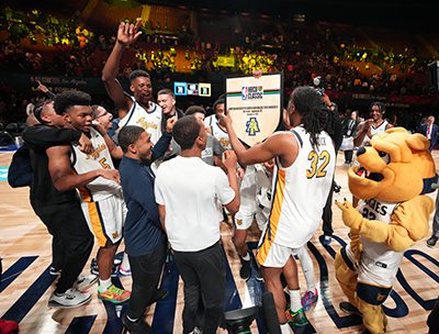 North Carolina A&T won the 2026 NBA HBCU Classic on February 13, 2026, defeating Hampton University 71-70 at the Kia Forum in Inglewood, CA.
