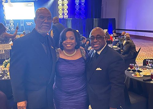 The Honorable Calvin Smyre, Former Georgia State Representative; Corporate Chairman Emeritus Mrs. Jacqueline Flakes, First Lady, Fourth Street Baptist Church; Reverend Dr. J.H. Flakes, Jr., Pastor, Fourth Street Baptist Church