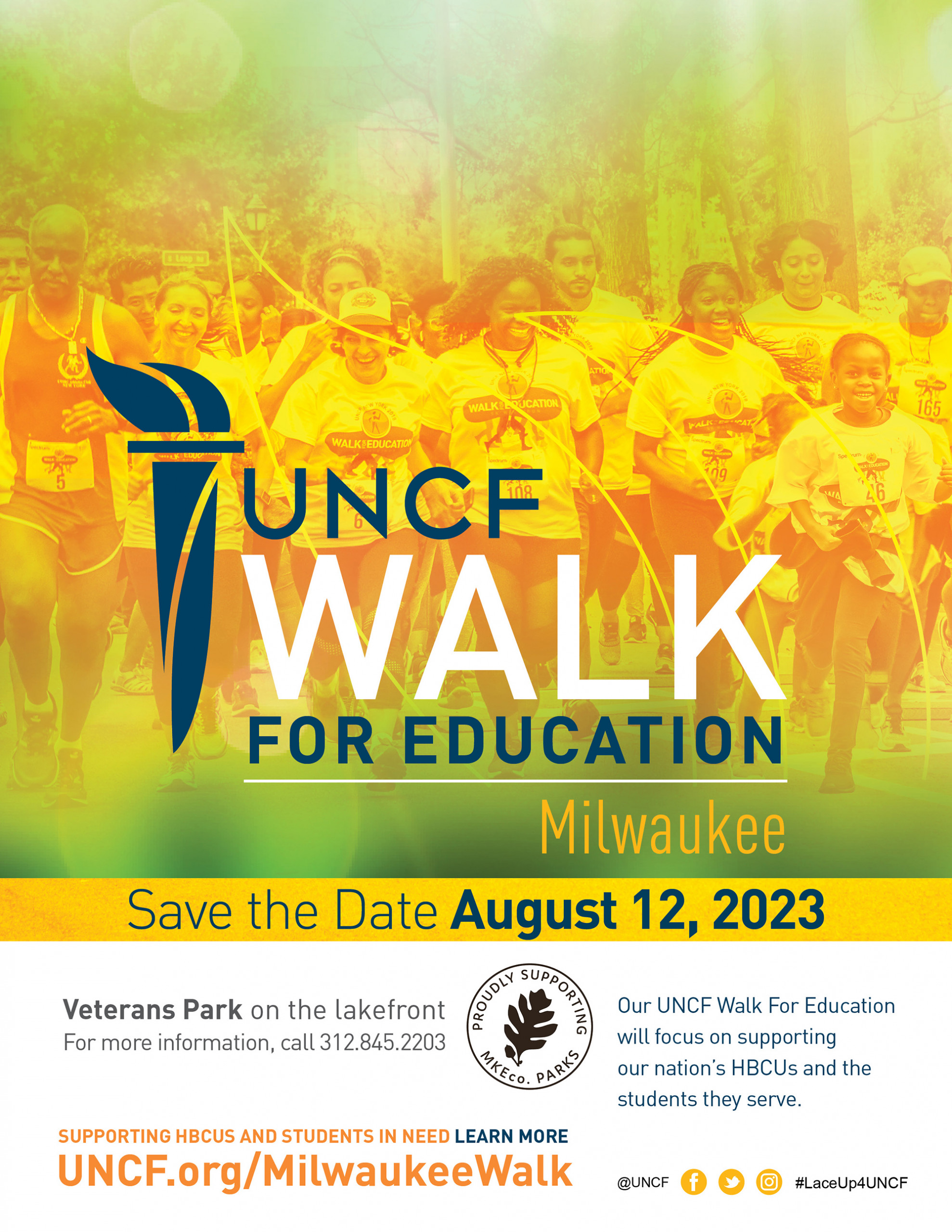 Milwaukee walk for education Save-the-Date: August 12, 2023; stay tuned for more information