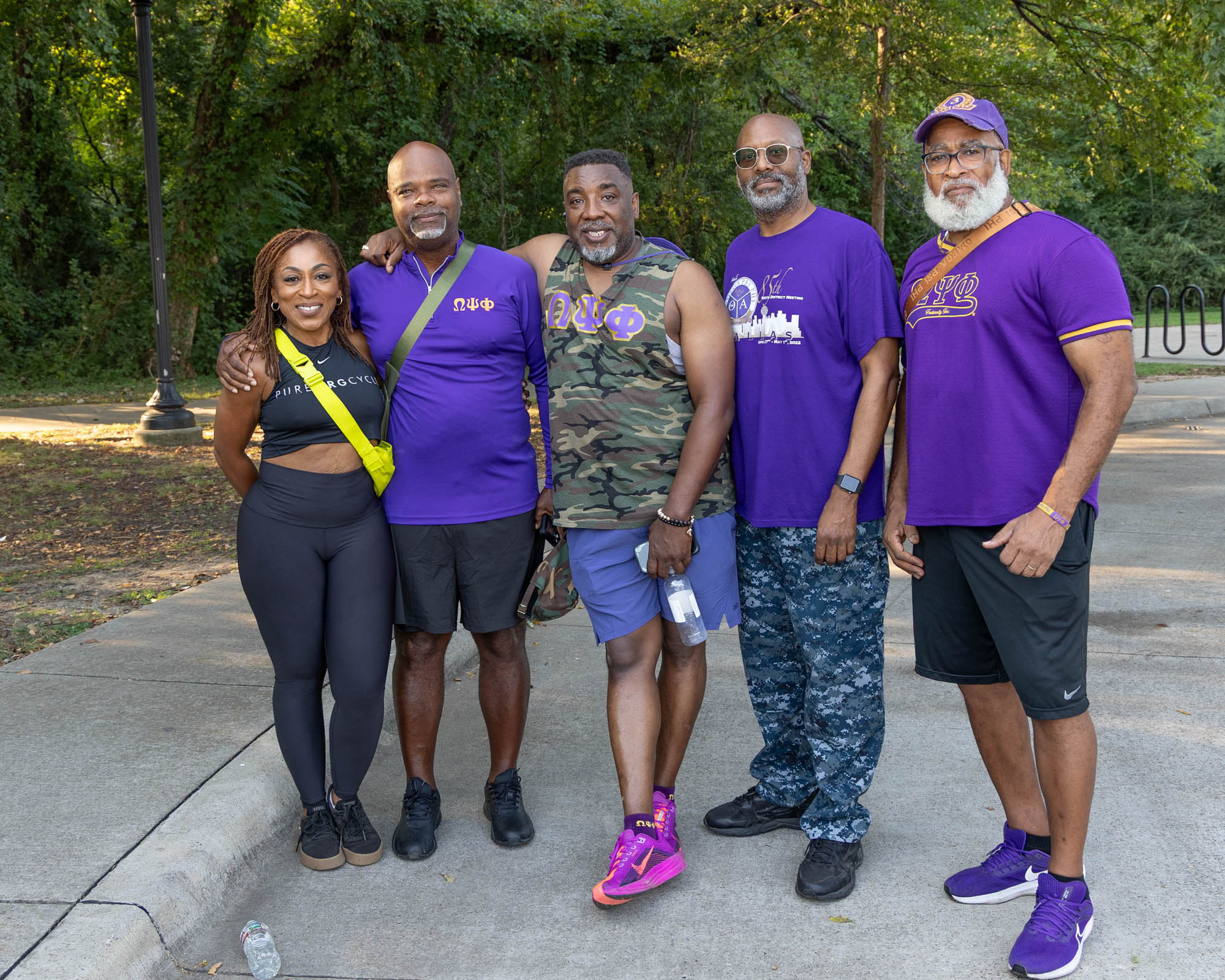 Group of walk attendees