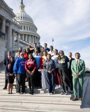 HBCU on the Hill Day 2025. Photo from Congressman Bennie G. Thompson‘s Facebook page.