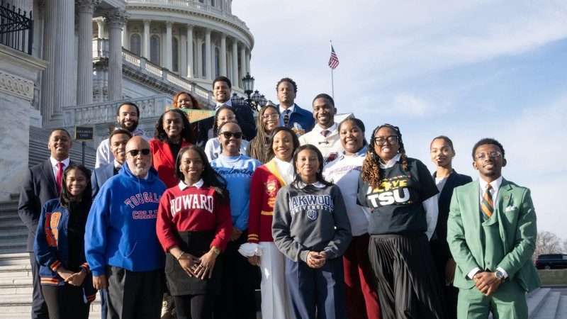 HBCU on the Hill Day 2025. Photo from Congressman Bennie G. Thompson﻿‘s Facebook page.