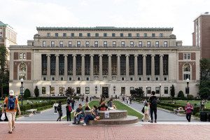 Butler Library at Columbia University. Photo from Flickr/Billy Wilson.