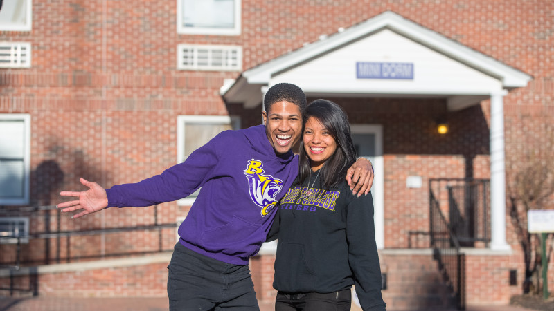 Benedict College students on campus