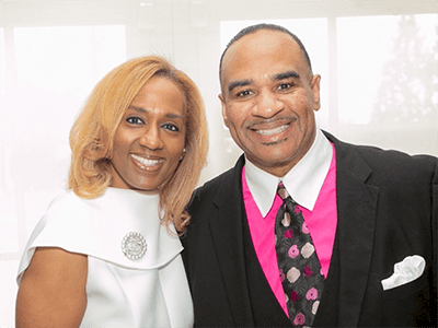 Bishop Sir Walter Mack Lady Kim Bush