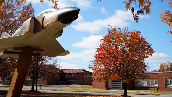 The Department of War named Tuskegee University a Distinguished Military College. Photo from Tuskegee University.