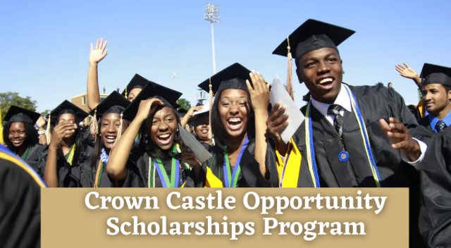 Crown Castle Opportunity Scholarships Program: Students at Graduation Ceremony