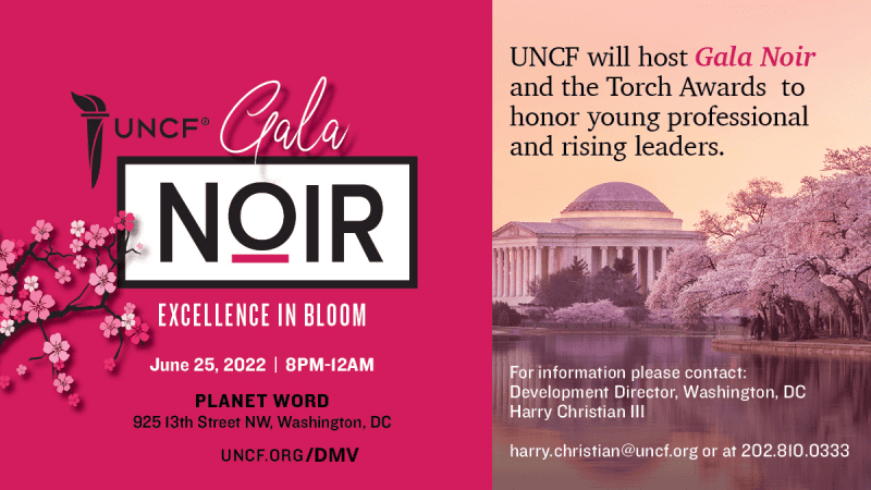 2022 UNCF Gala Noir: Excellence In Bloom &#8211; Washington, DC