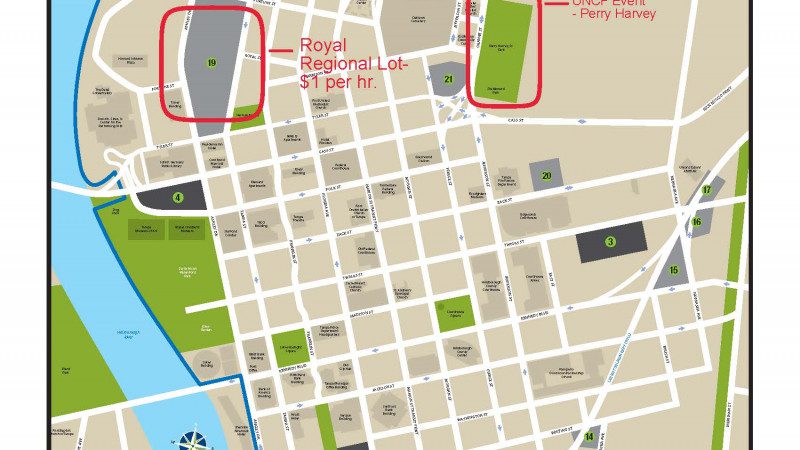 2024 Tampa Walk Parking Route