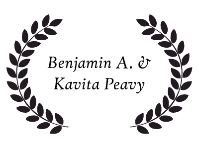 Individual Donor: Benjamin A. and Kavita Peavy