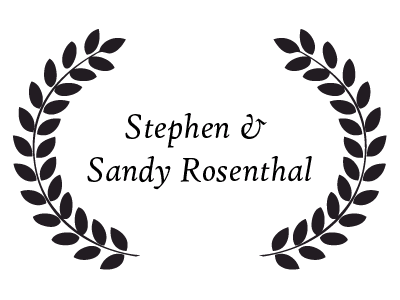Individual Donor: Stephen and Sandy Rosenthal