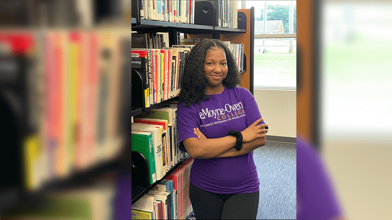 EMiaya-Lewis, LeMoyne-Owen College alumna and UNCF Scholar