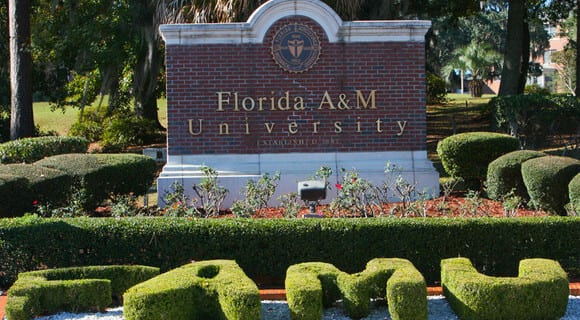 Florida A&M University sign