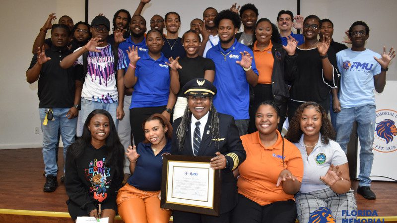 Florida Memorial University hosted its 14th Annual Black Pioneers in Aviation program in the Lehman Auditorium, on Wednesday, March 29.