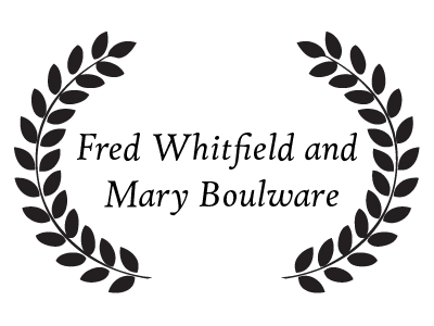 Fred Whitfield and Mary Boulware logo