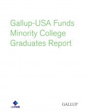 Gallup-USA Funds Minority College Graduates Report cover