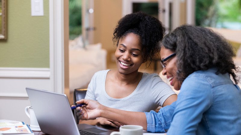Getty Images, mother and daughter