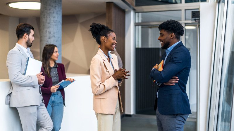 Getty Images, people networking