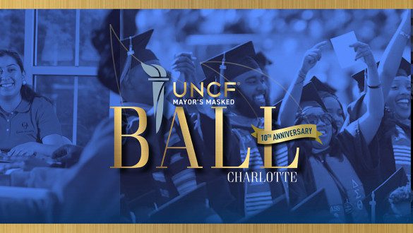 UNCF mayor's masked Ball 10th anniversary Charlotte