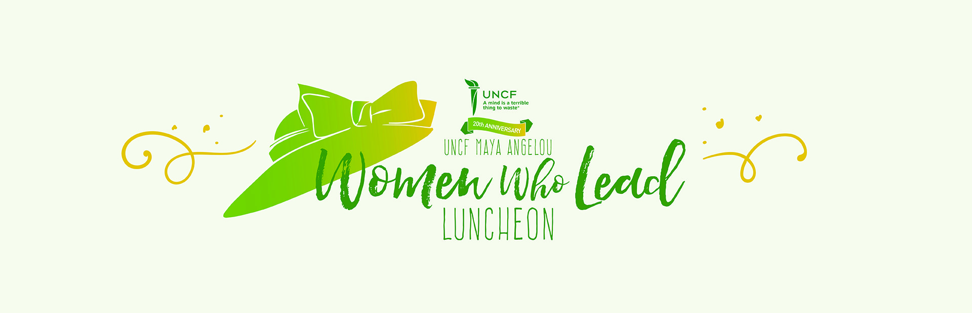 Maya Angelou Women Who Lead Luncheon banner