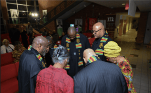 A group prayer