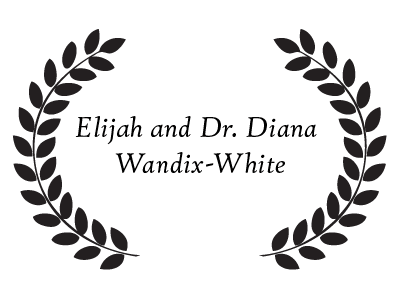 Elijah White and Dr. Diana Wandix-White