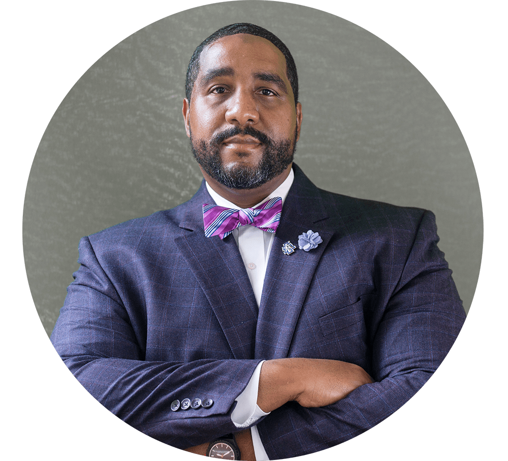 headshot of Dr. Jelani Favors