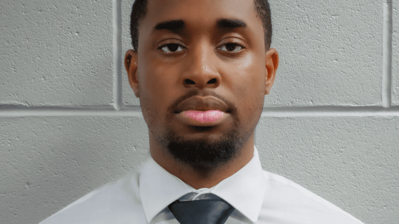 Jerimee Demetrius Moore, a junior majoring in child psychology at UNCF-member institution Stillman College.