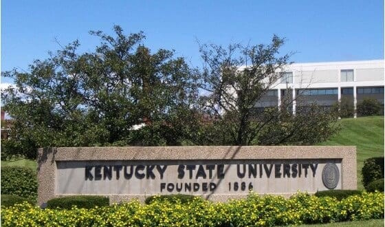 Kentucky State University sign