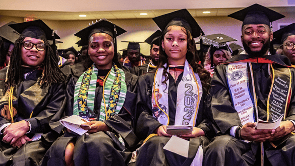 Graduates at Lane College's 2026 commencement