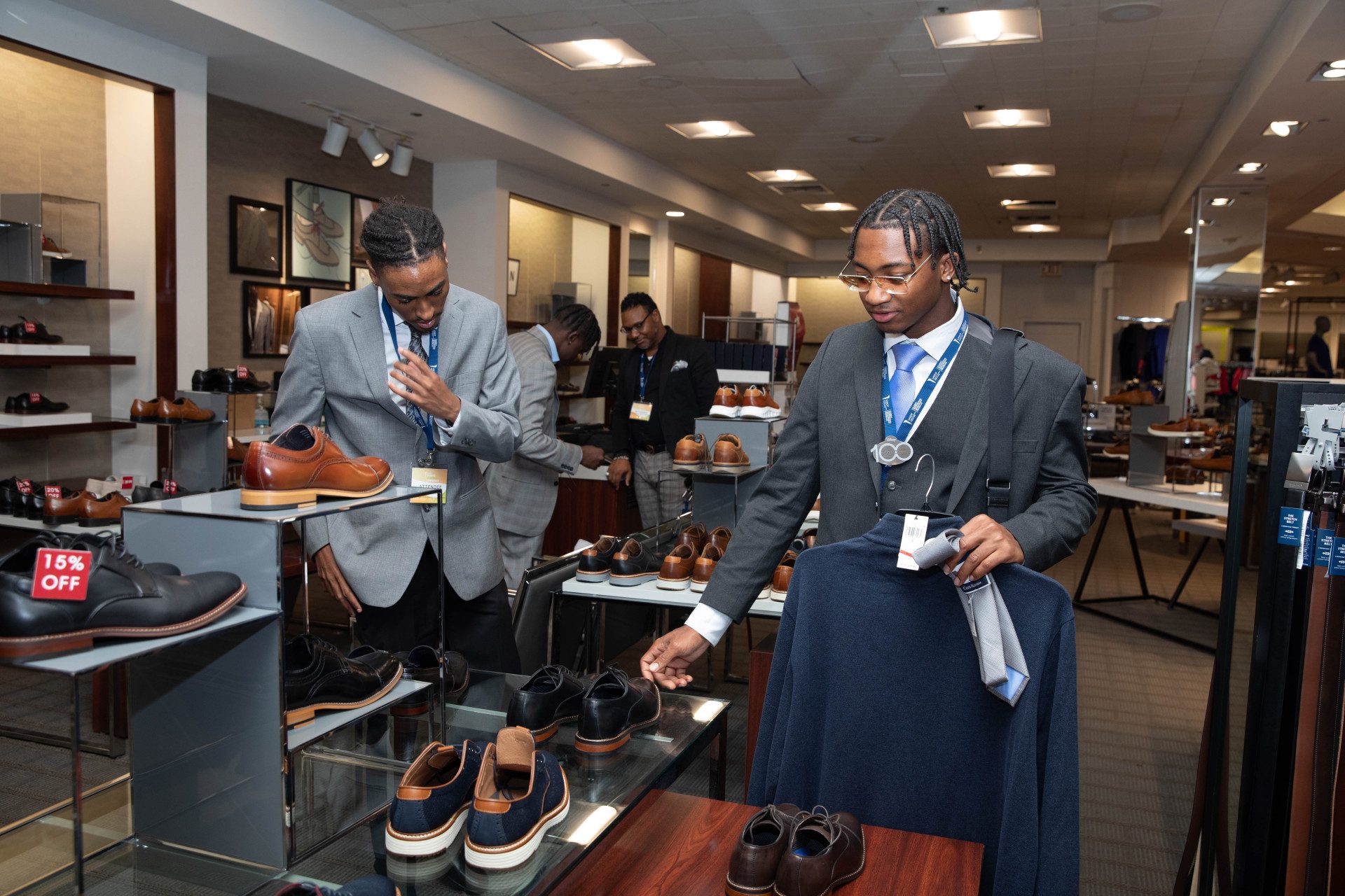 Through our partnership with Macy’s, selected students participated in a personalized styling experience during the 14th Annual UNCF Student Leadership Conference from May 29-June 1, 2024. Guided by professional stylists, students curated polished, workplace-ready looks—building confidence and sharpening their professional presence as they prepared for their summer internships.