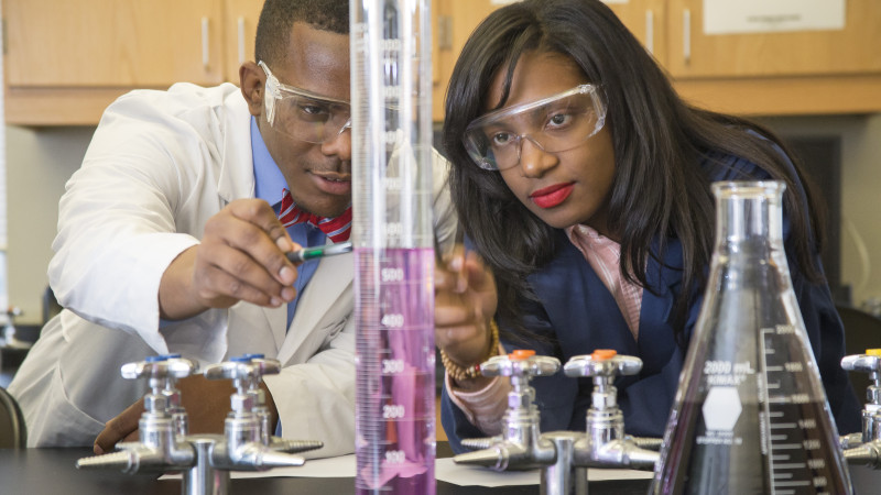 Philander-Smith students are in classroom