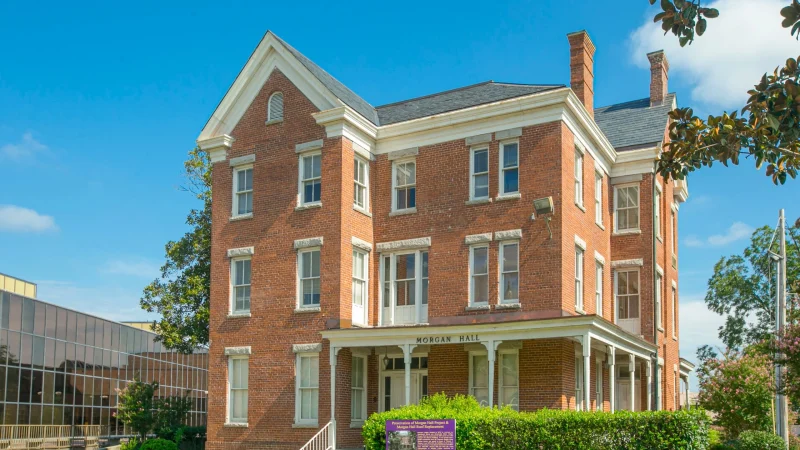 Morgan Hall, the oldest building on Benedict College's campus. Photo from Benedict College.