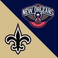 New Orleans Saints & Pelicans logo