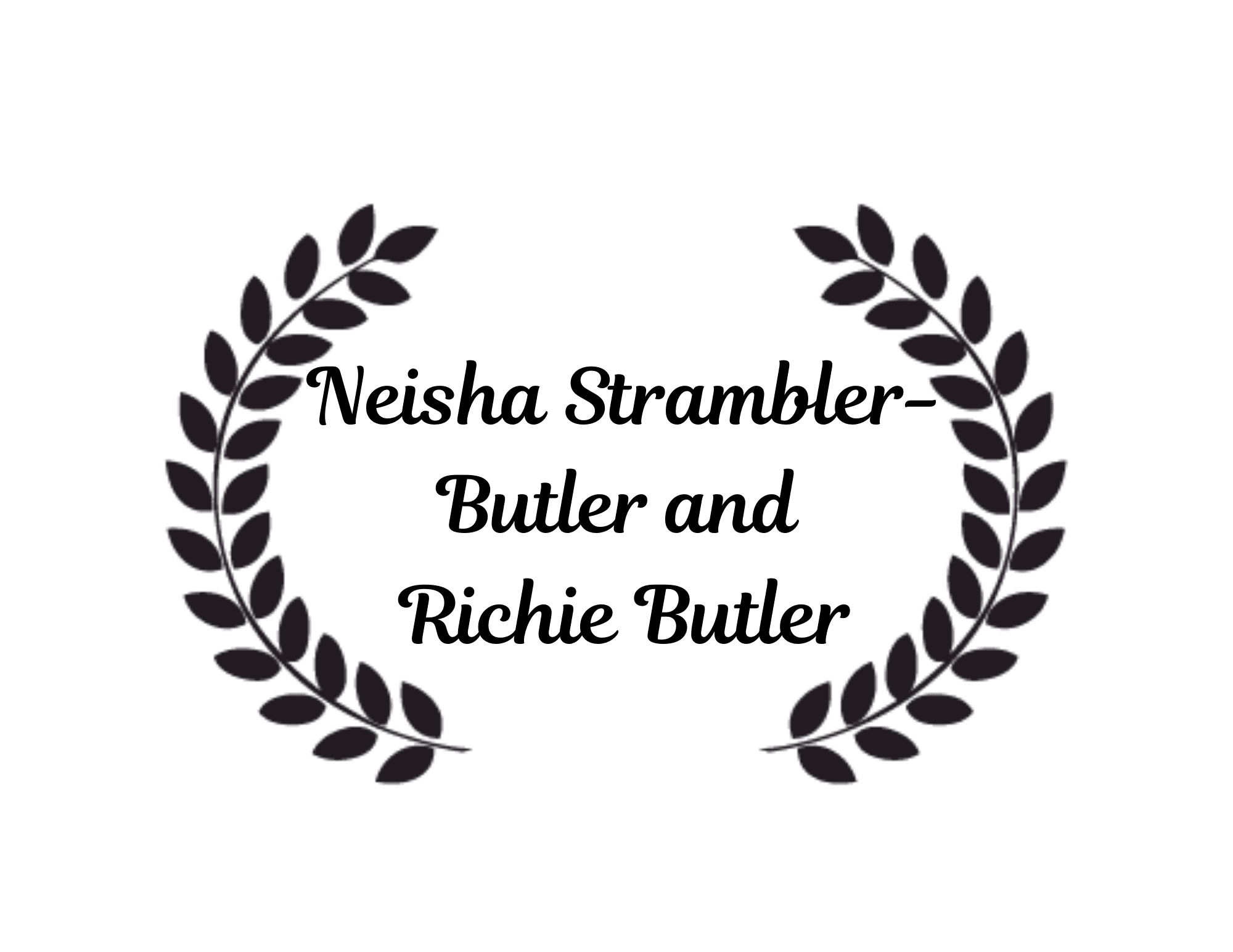 Neisha Strambler Butler and Pastor Richie Butler