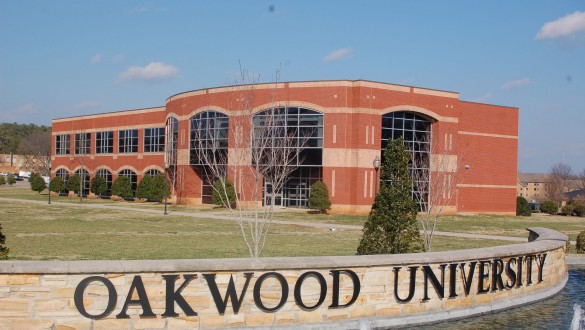 Oakwood University sign