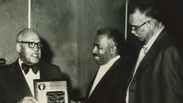 Frederick Douglass Patterson with two other men