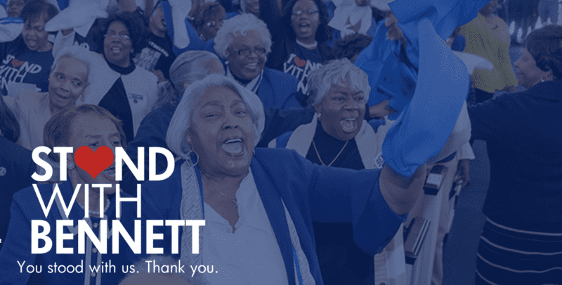 Stand With Bennett banner image