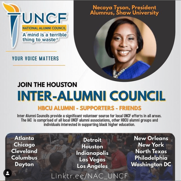 Houston Alumni Council Invite Graphic