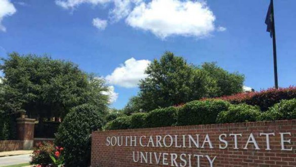 South Carolina State University sign