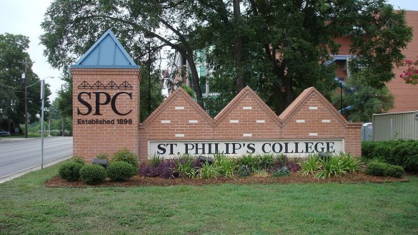St. Philip’s College sign