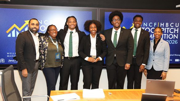 Winners of the 2026 UNCF Stock Pitch Competition: Florida Agricultural and Mechanical University