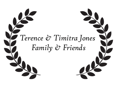 Terence Timitra Jones Family Friends