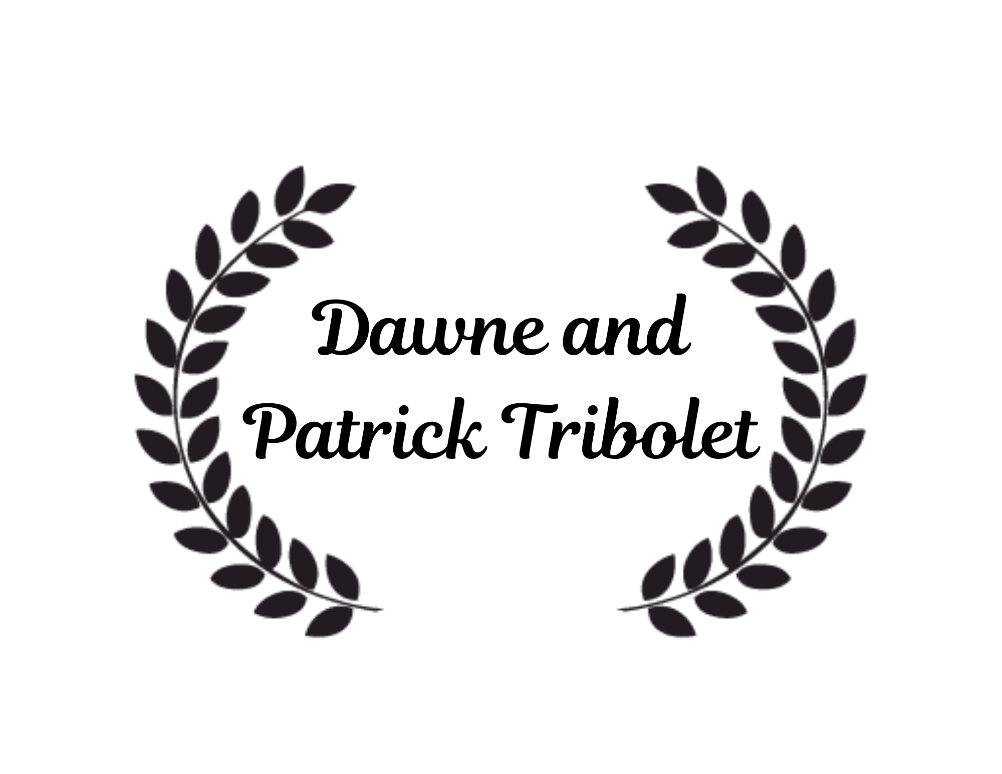 Dawne and Patrick Tribolet logo