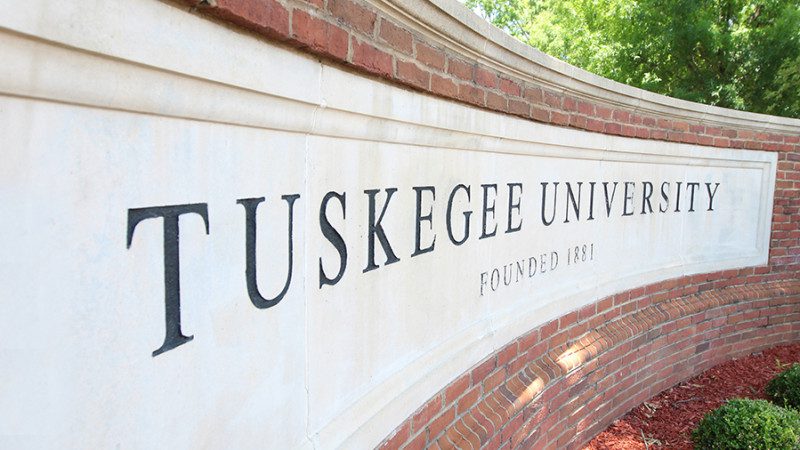Tuskegee University signage