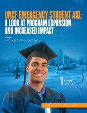 UNCF Emergency Student Aid report cover