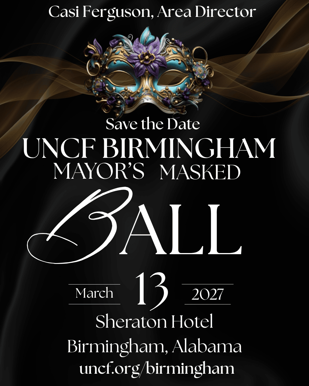 2027 UNCF Mayor’s Masked Ball  – Birmingham