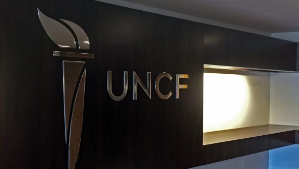 UNCF sign at its headquarters