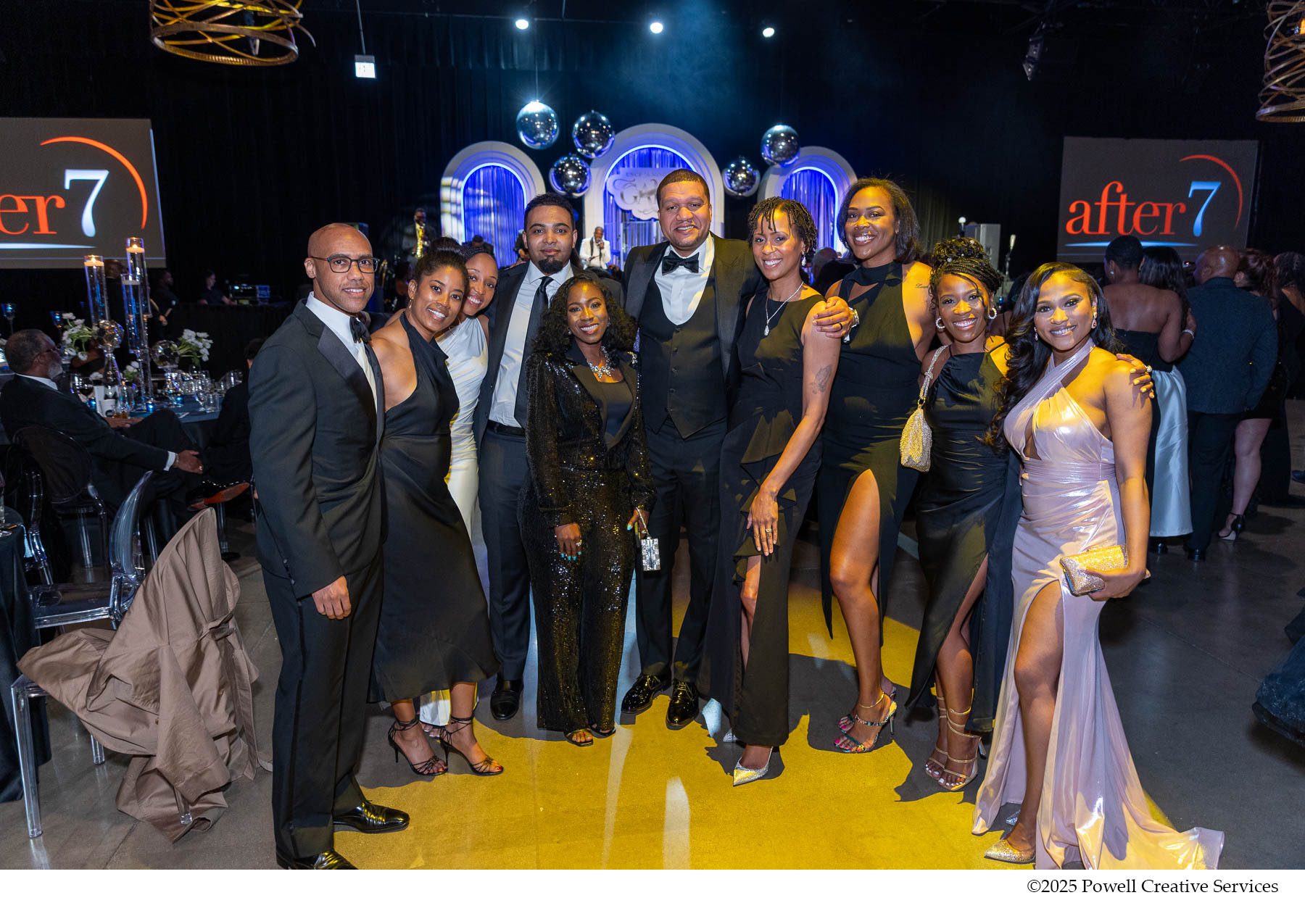 Group of people at UNCF A Mind Is Gala