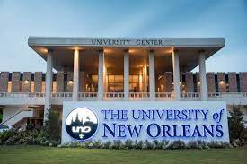 exterior photo of the University of New Orleans
